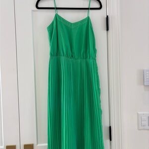 ASOS Vibrant Green Midi Dress
